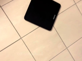 Amateur striptease and Solo masturbation
