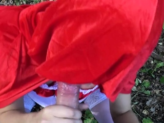 Red Riding Hood’s Hardcore Public Adventure