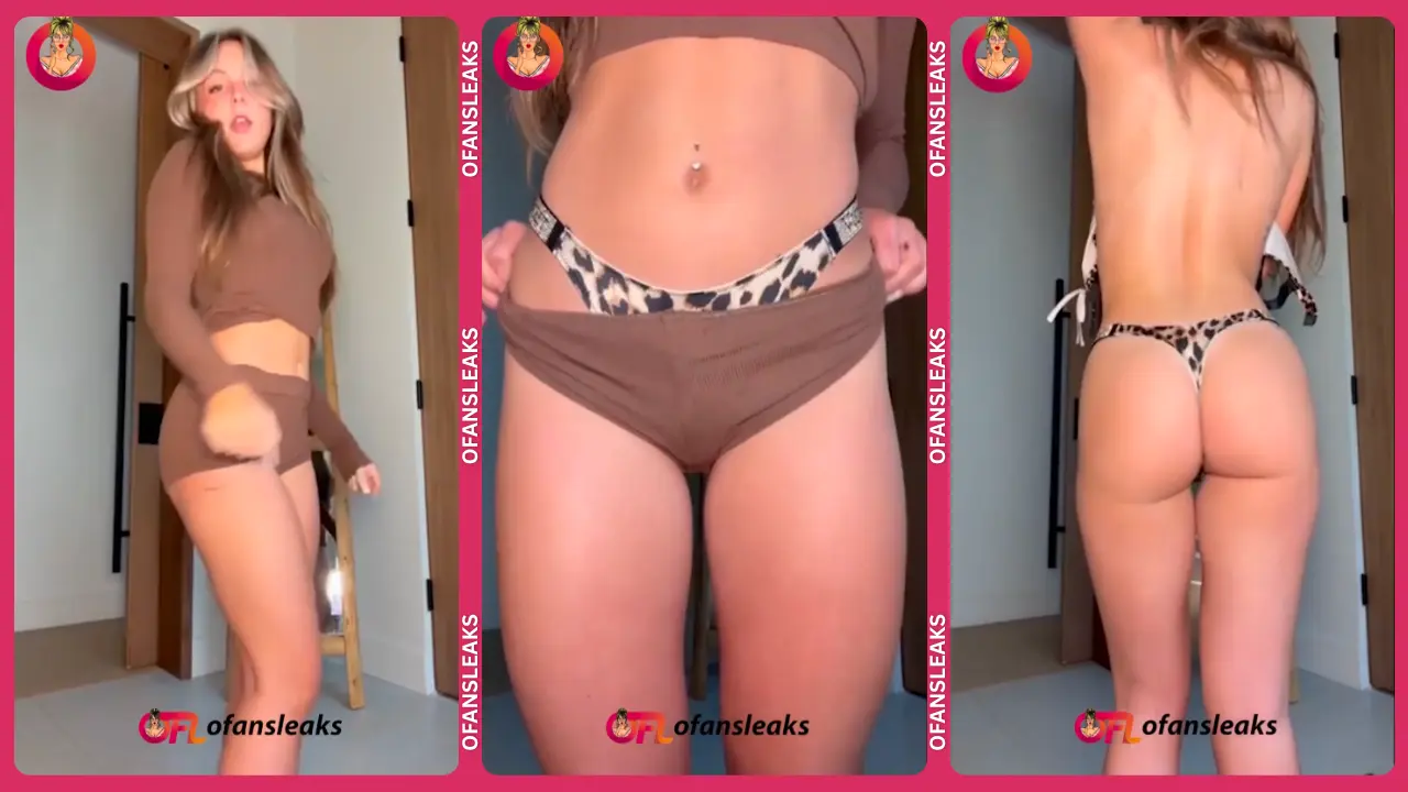 Piper Rockelle Flaunts Curves In Leopard Lingerie